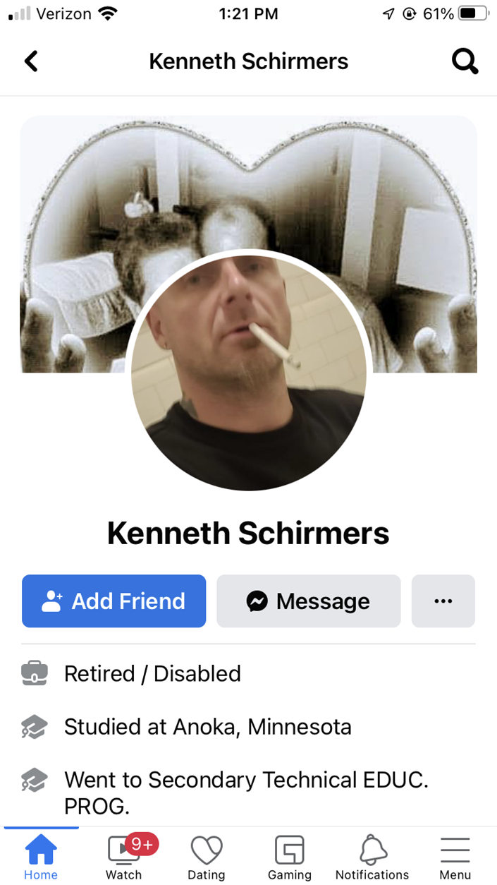 Kenneth schirmers informant wright county snitch bitch 