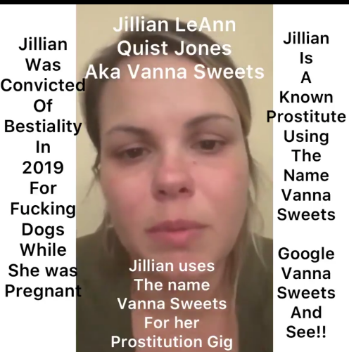 Jillian LeAnn Quist Jones lies abt 80 yr old John Miles stalking her