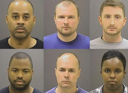 Baltimore Cops Charged in Freddie Gray Homicide