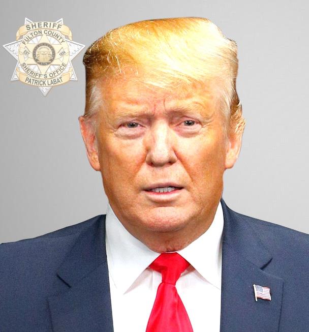 Donald Trump's Mugshot Released by Fulton County Sheriff's Office